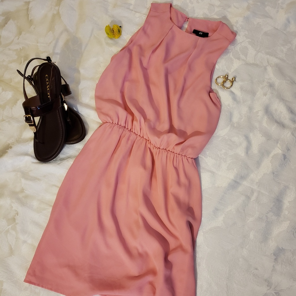 H&M Shift Dress Peach